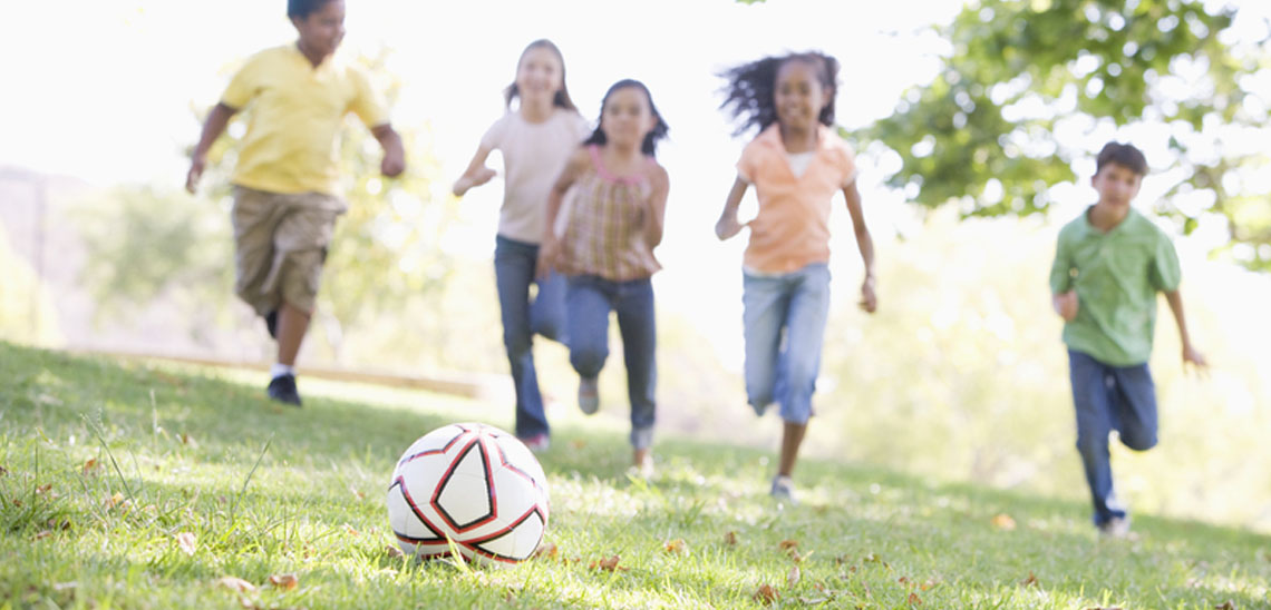 children playing